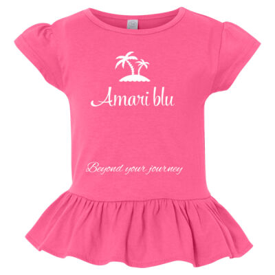 Amariblu - Toddler Ruffle Fine Jersey Tee Thumbnail