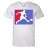 Lightweight Ringspun V-Neck "Soft Feel" T-Shirt Thumbnail