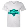 Lightweight Ringspun V-Neck "Soft Feel" T-Shirt Thumbnail