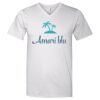 Lightweight Ringspun V-Neck "Soft Feel" T-Shirt Thumbnail