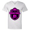 Lightweight Ringspun V-Neck "Soft Feel" T-Shirt Thumbnail