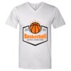 Lightweight Ringspun V-Neck "Soft Feel" T-Shirt Thumbnail
