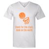 Lightweight Ringspun V-Neck "Soft Feel" T-Shirt Thumbnail