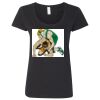 Softstyle Women's Deep Scoopneck T-Shirt Thumbnail