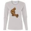 Heavy Cotton Women's "Budget" Long Sleeve T-Shirt Thumbnail