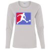 Heavy Cotton Women's "Budget" Long Sleeve T-Shirt Thumbnail